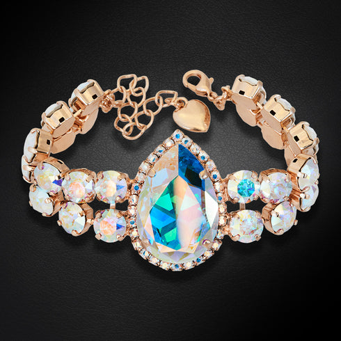 Aproce "Debesu Piliens II (Aurore Boreale)" ar Swarovski™ kristāliem
